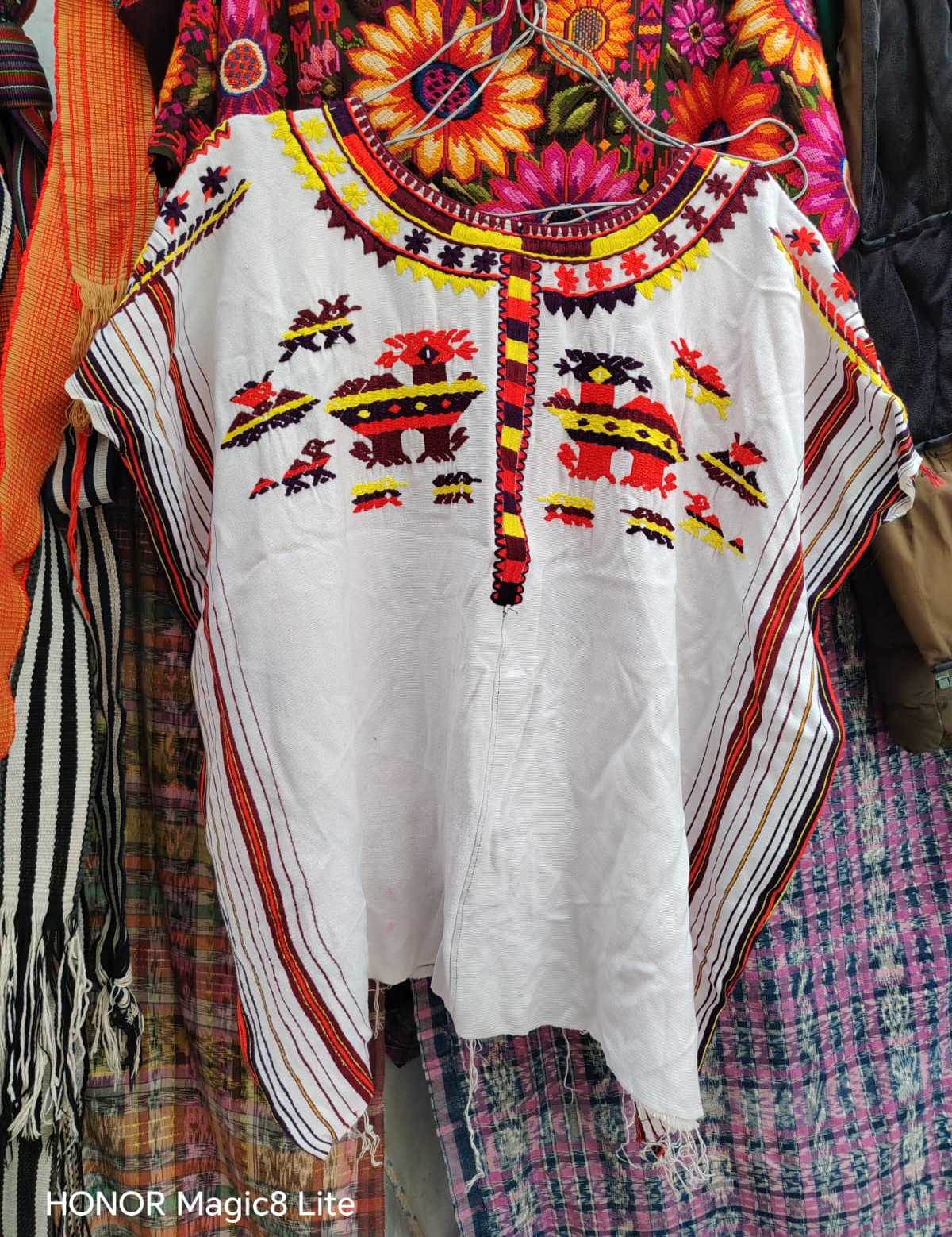 White Chajul huipil #4-174