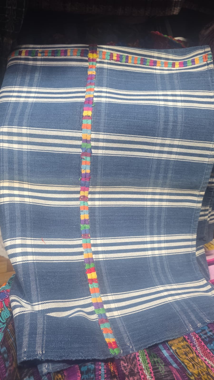 11 blue plaid cortes for Andrea