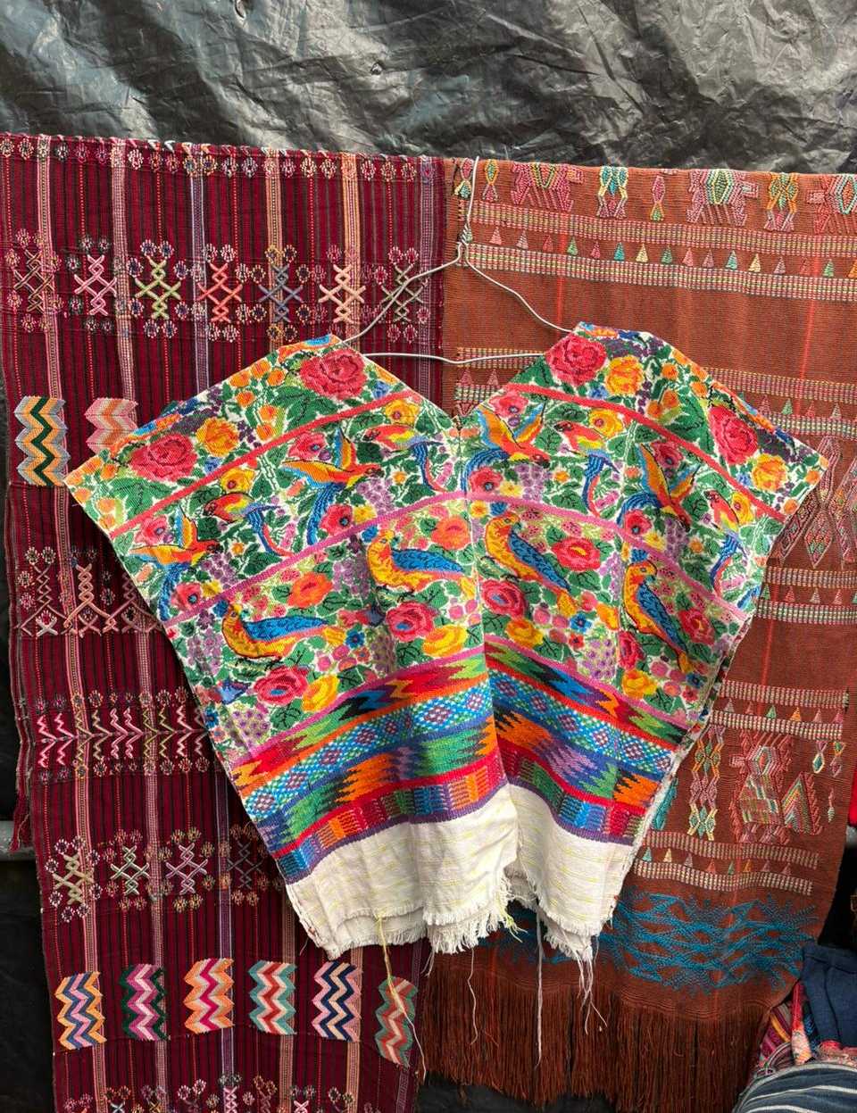 Colourful Aguas Calientas huipil #5-388