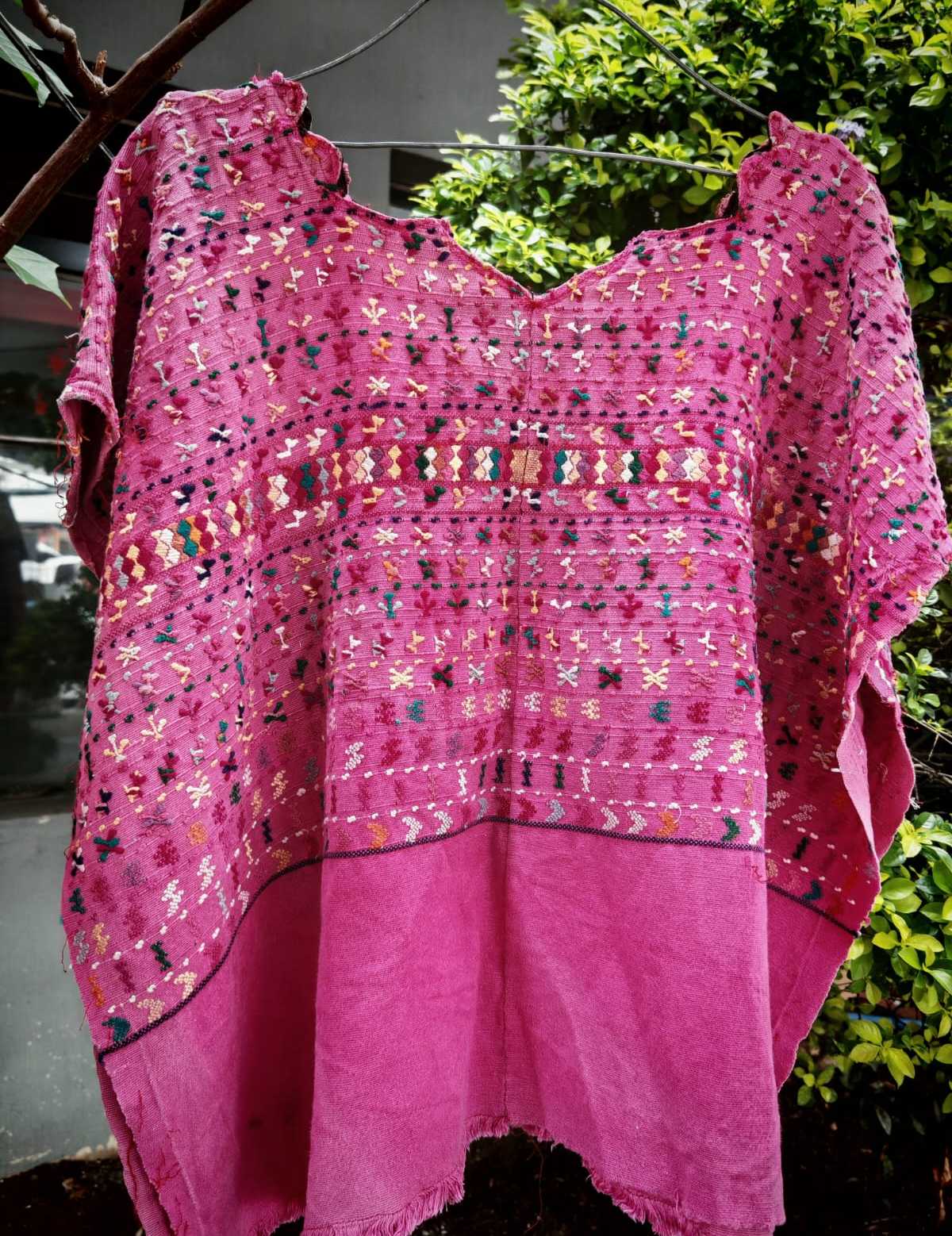 Hot Pink San Lucas Huipil #6-269