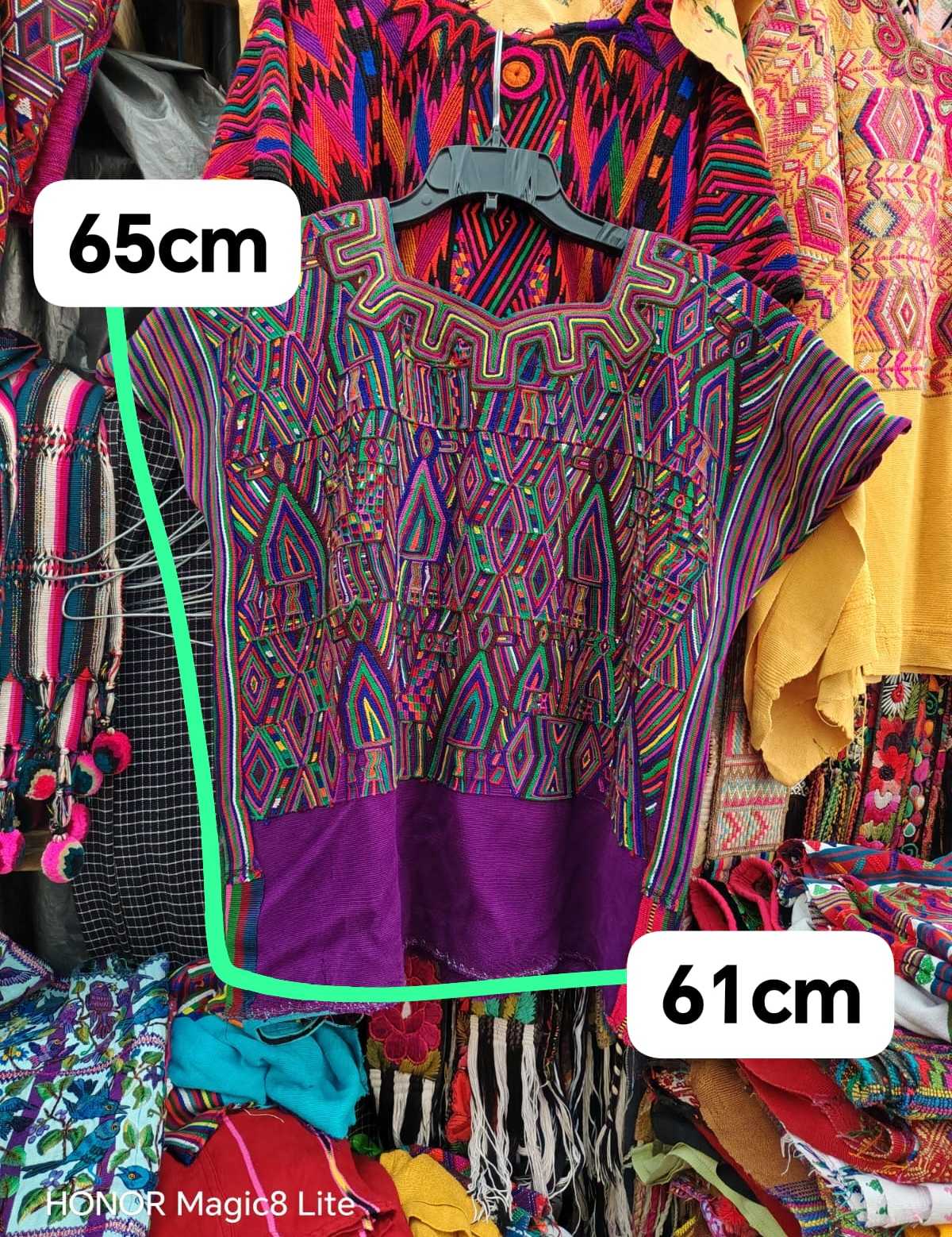 Royal purple Nebaj huipil #4-170