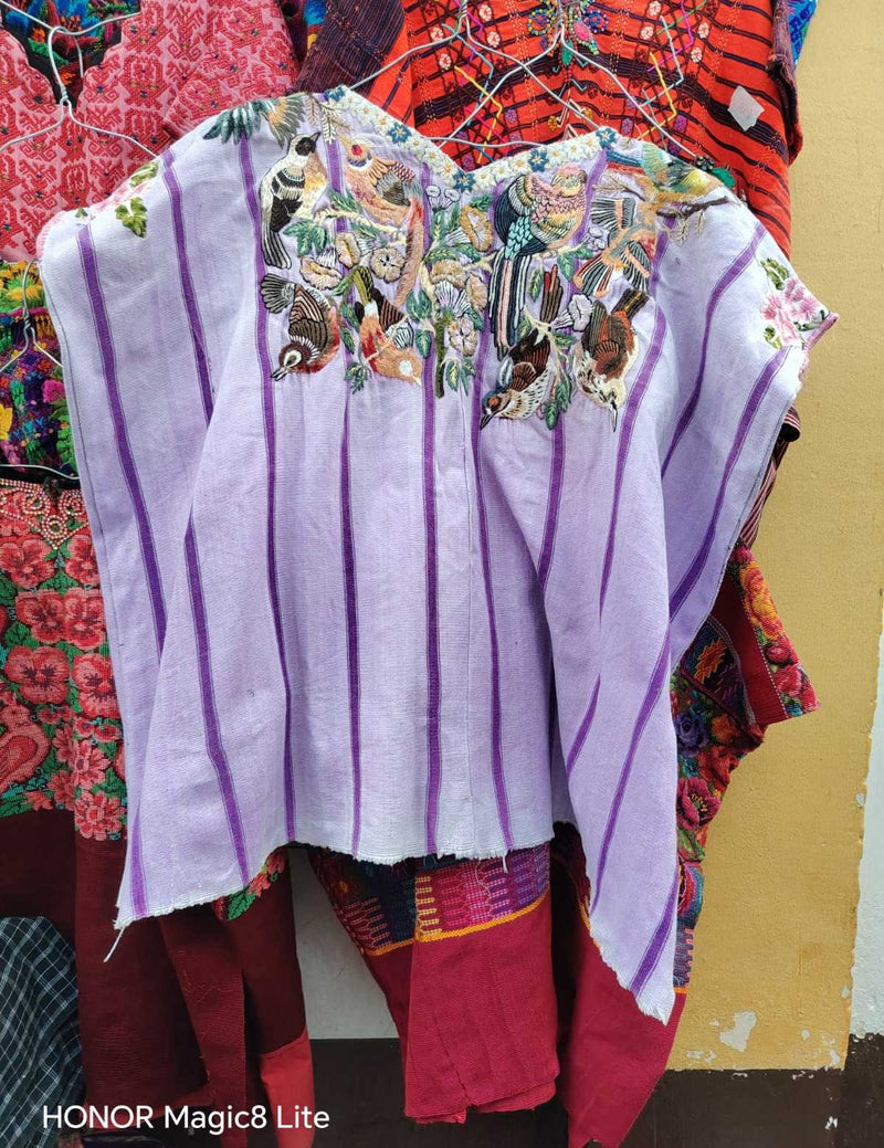 Lilac Santiago Huipil #6-335