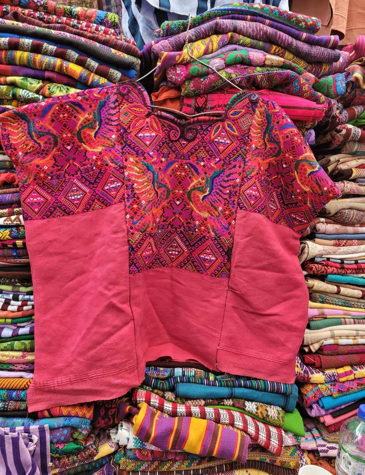 Kissing Toucans Chichicastenango huipil #3-5