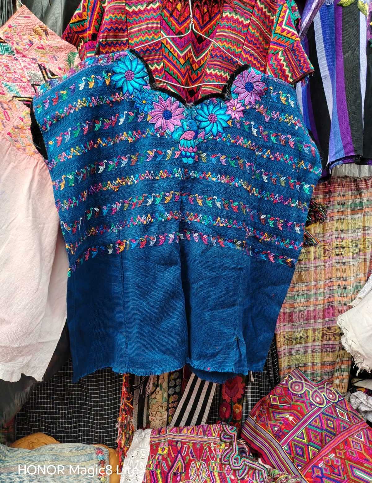 Blue San Lucas huipil #4-67