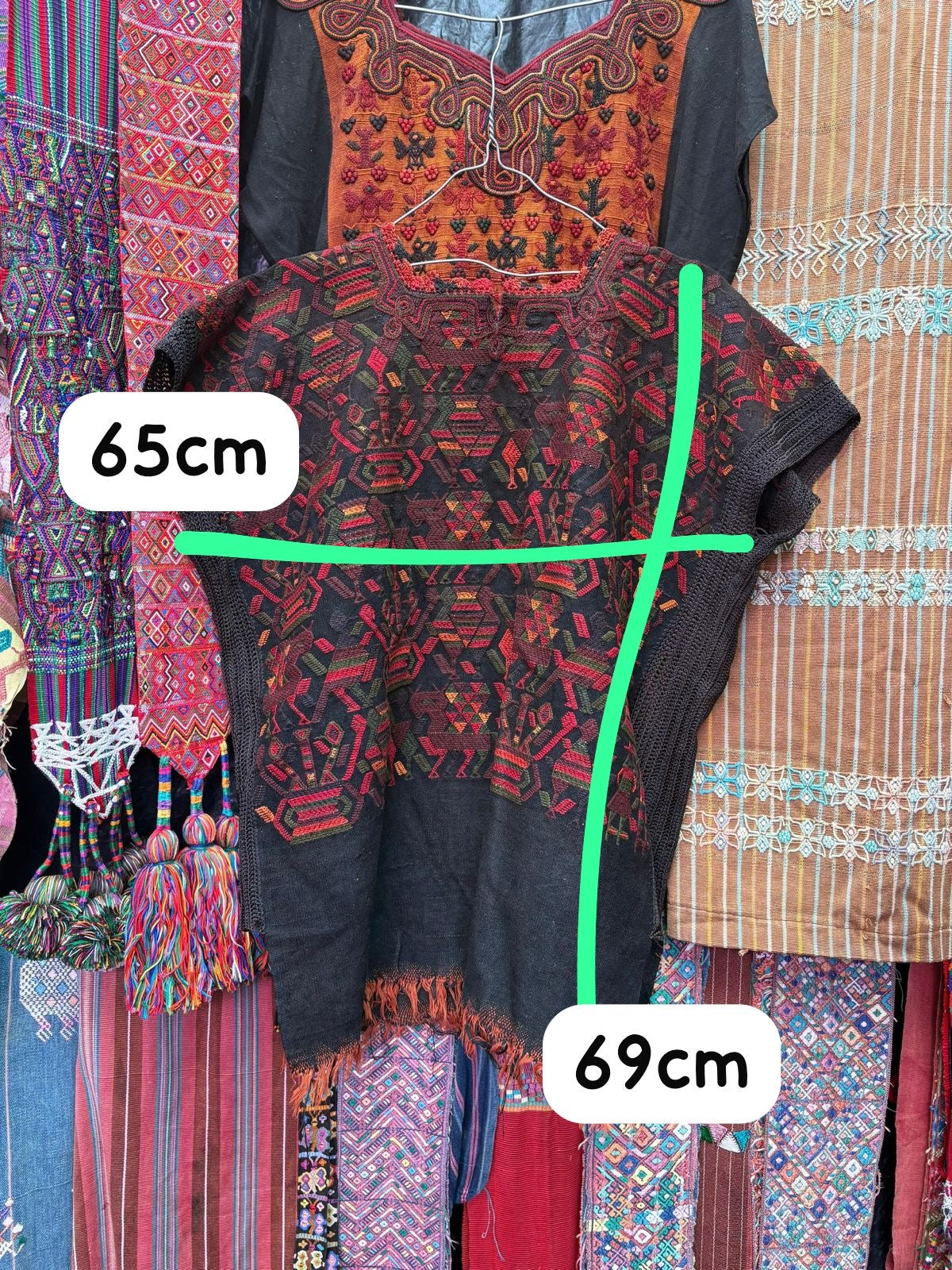 Huipil dramático de Nebaj (reservado para Becky)