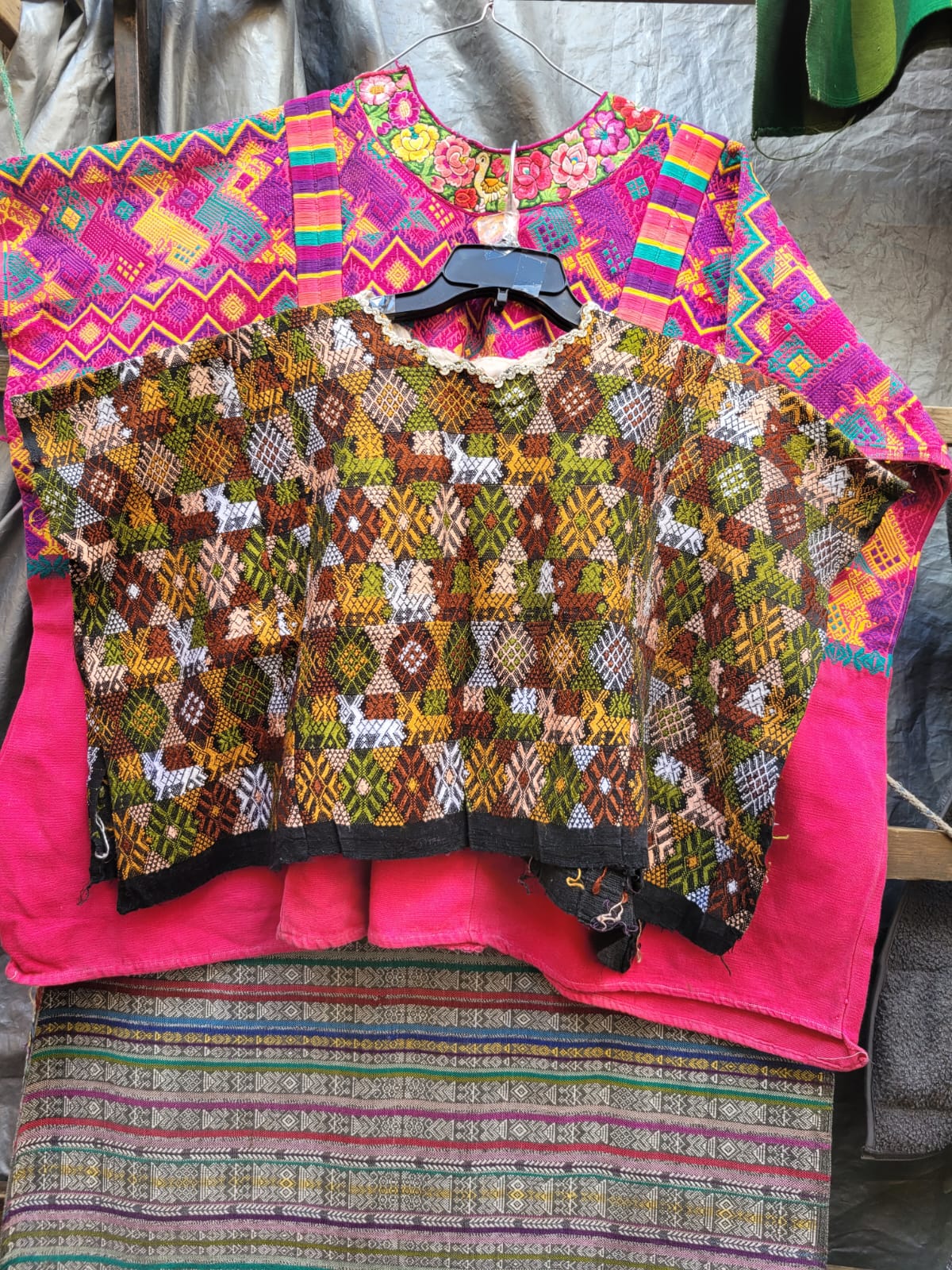 Autumn Coban huipil for April