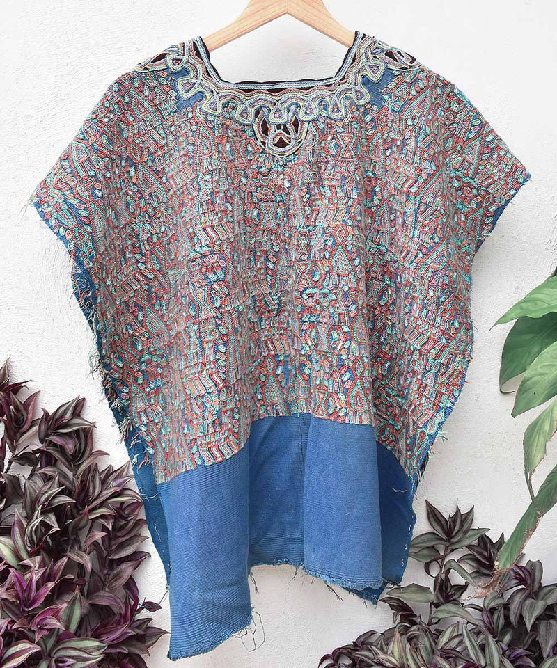 Vintage Guatemalan huipil textile