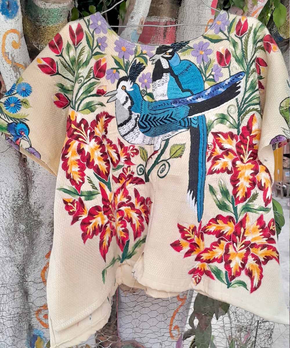 Vintage Guatemalan huipil textile