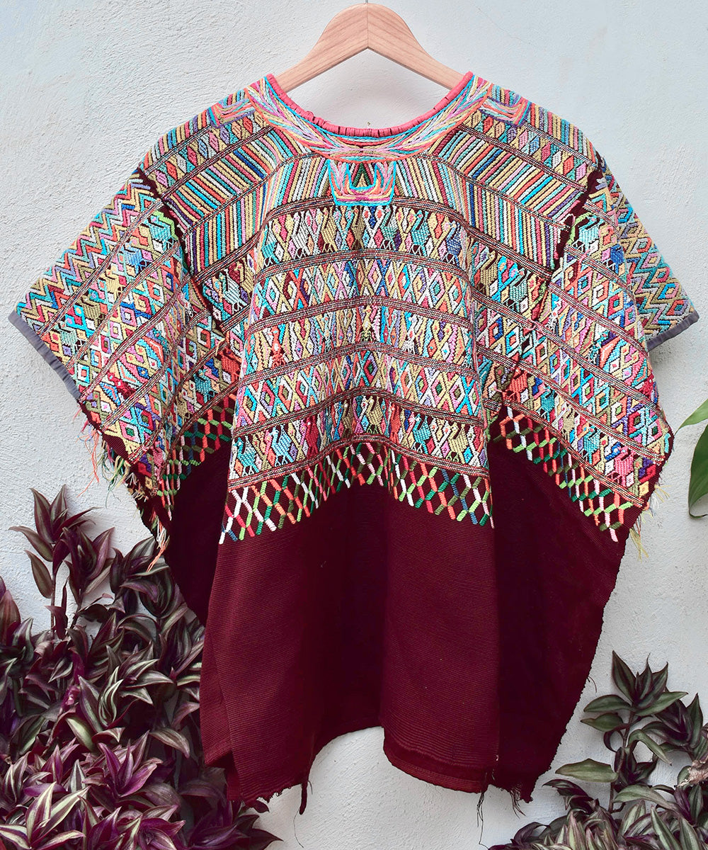 Vintage Guatemalan huipil textile