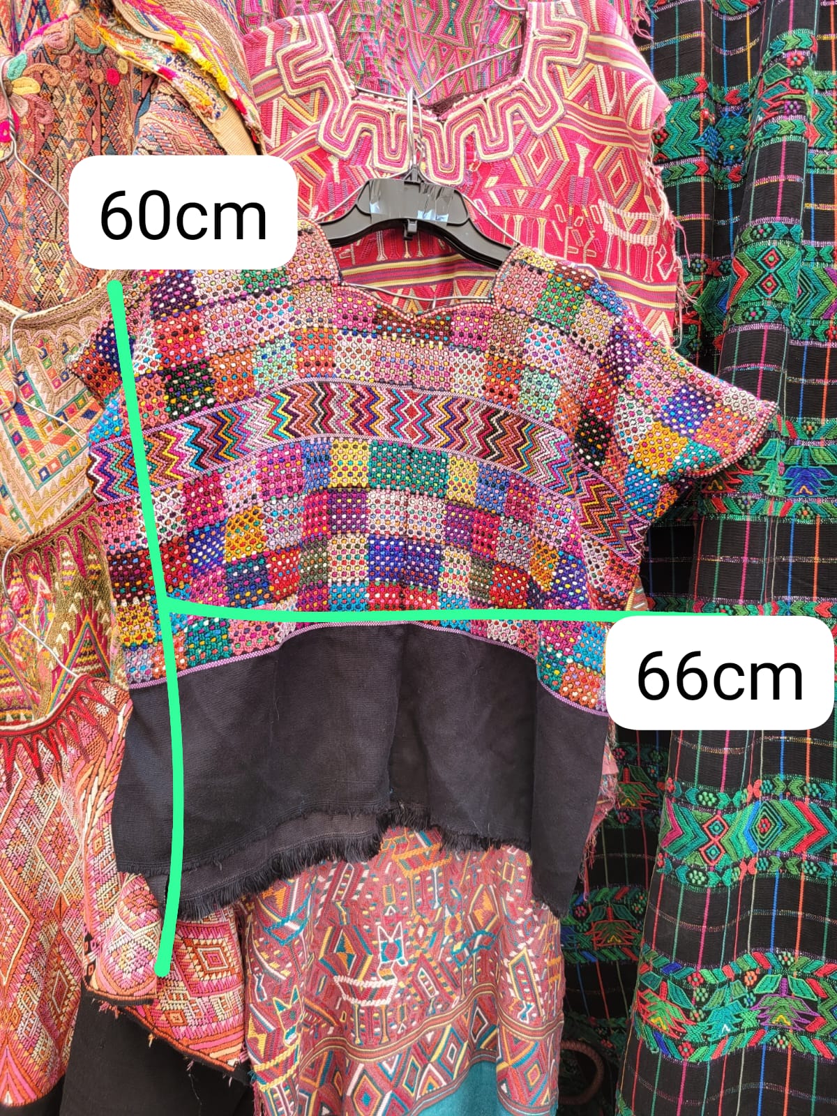 Patchwork San Lucas huipil for Andrea