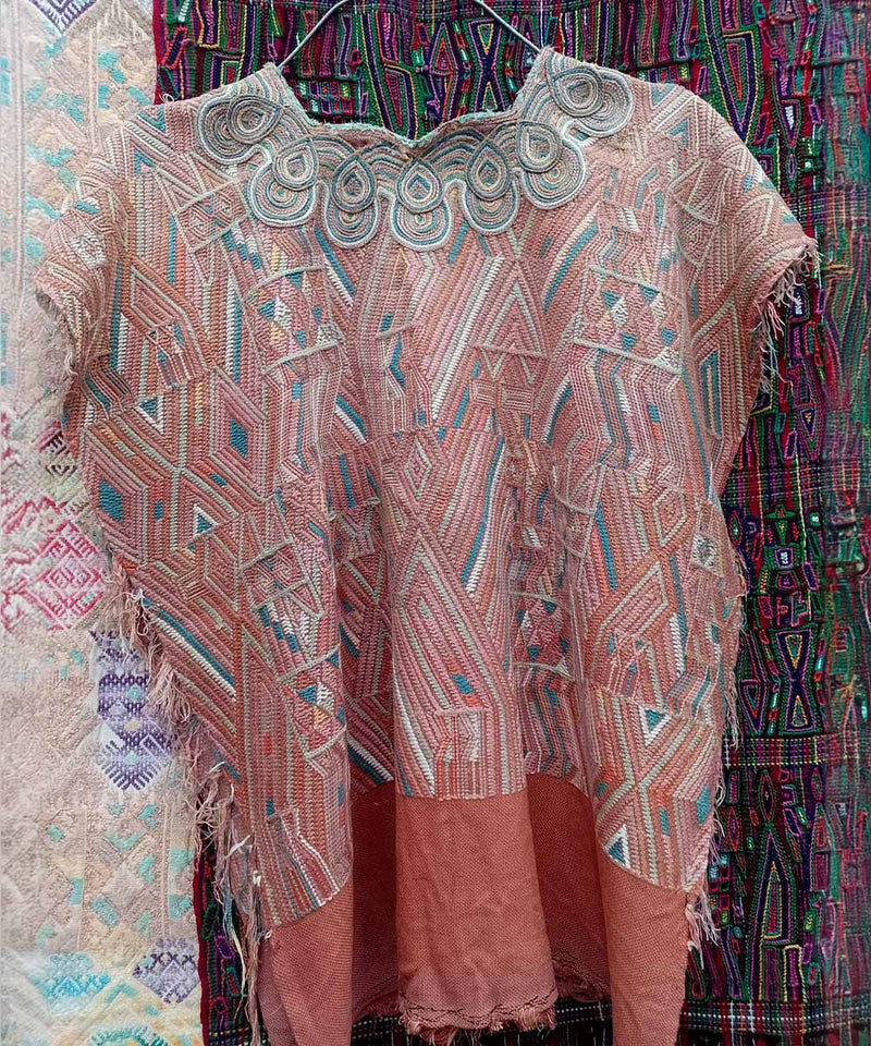 Vintage Guatemalan huipil textile