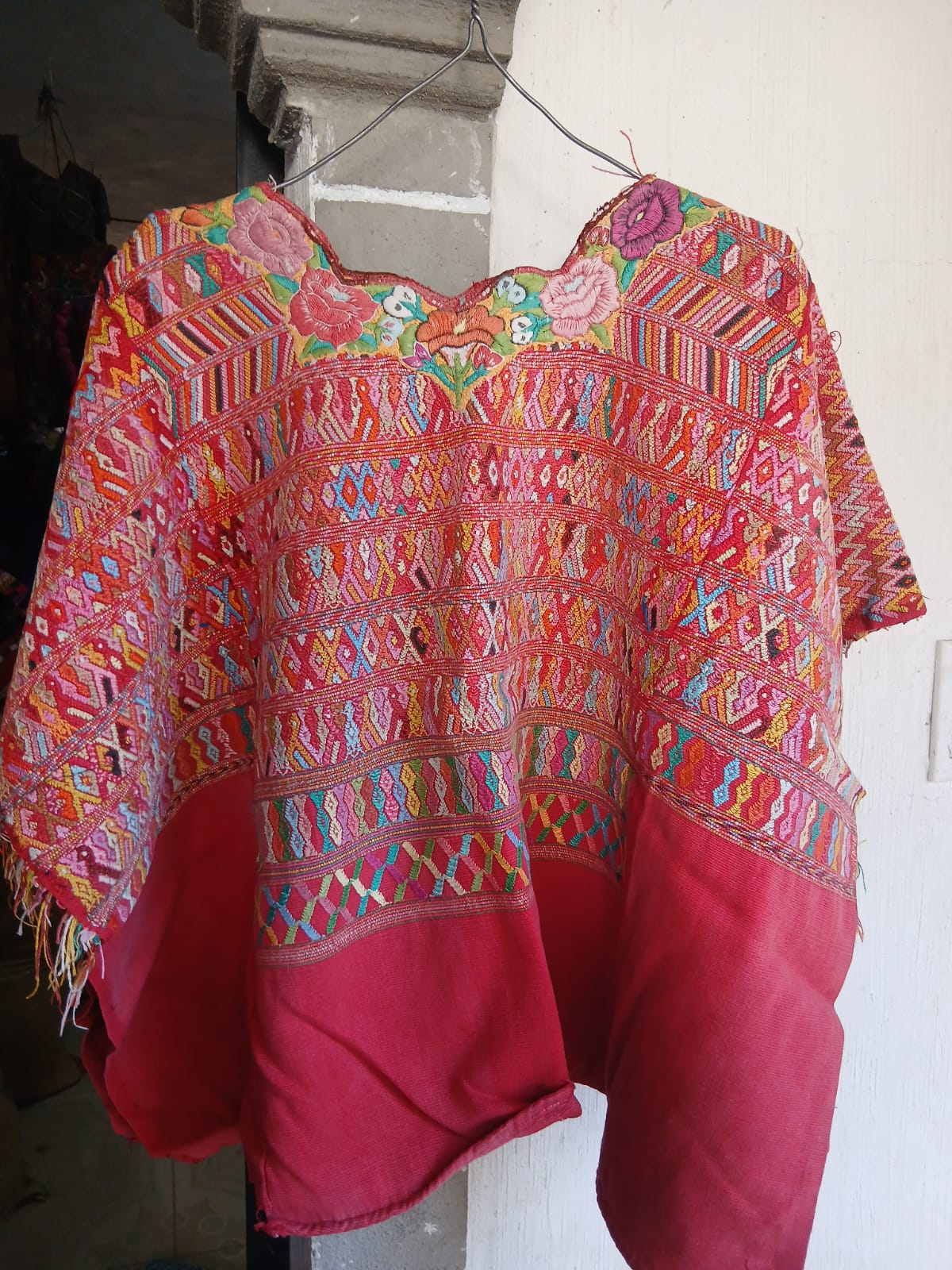 Huipil rojo de San Juan Cotzal (reservado para Laura)