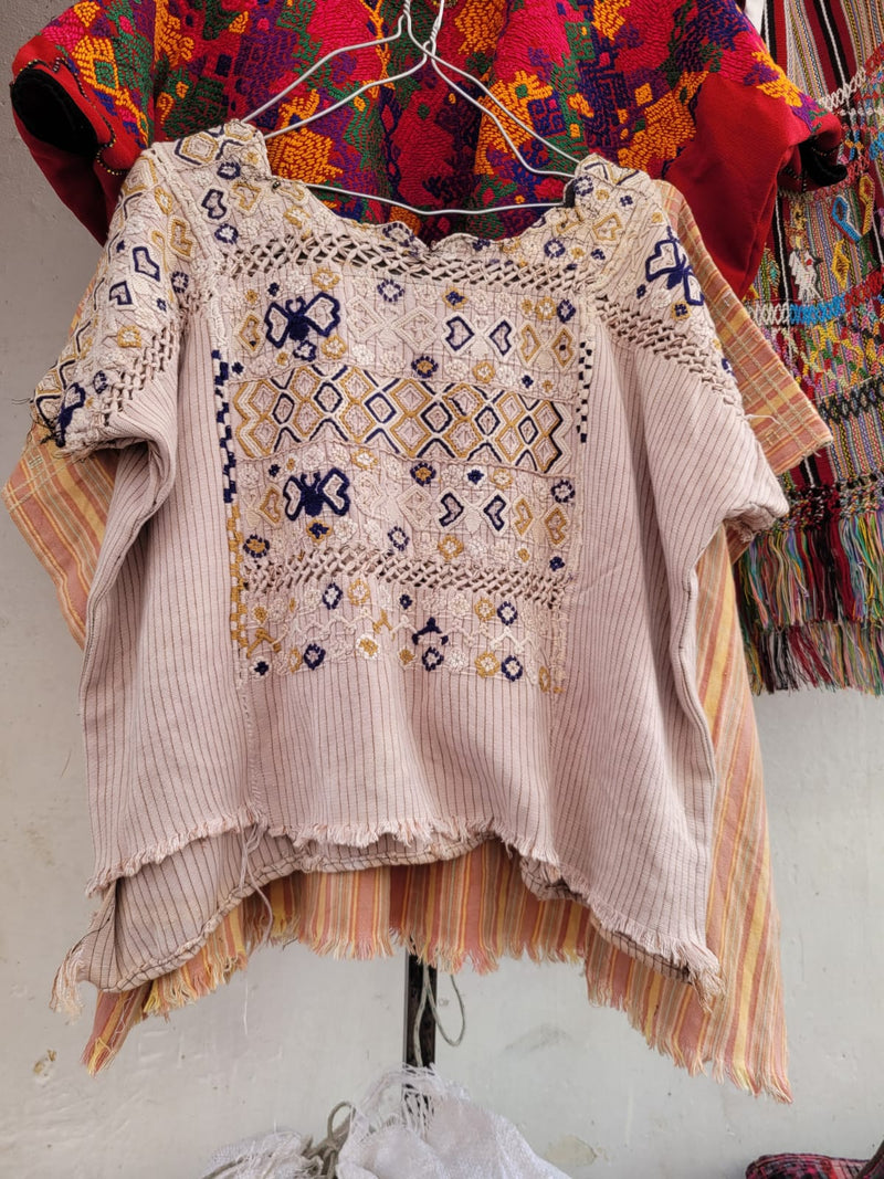 Blush Colotenango huipil for Elise