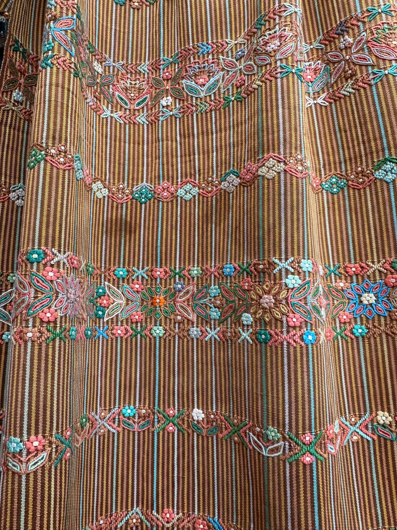 Beige and pink Aguacatan corte (Reserved for Anne)