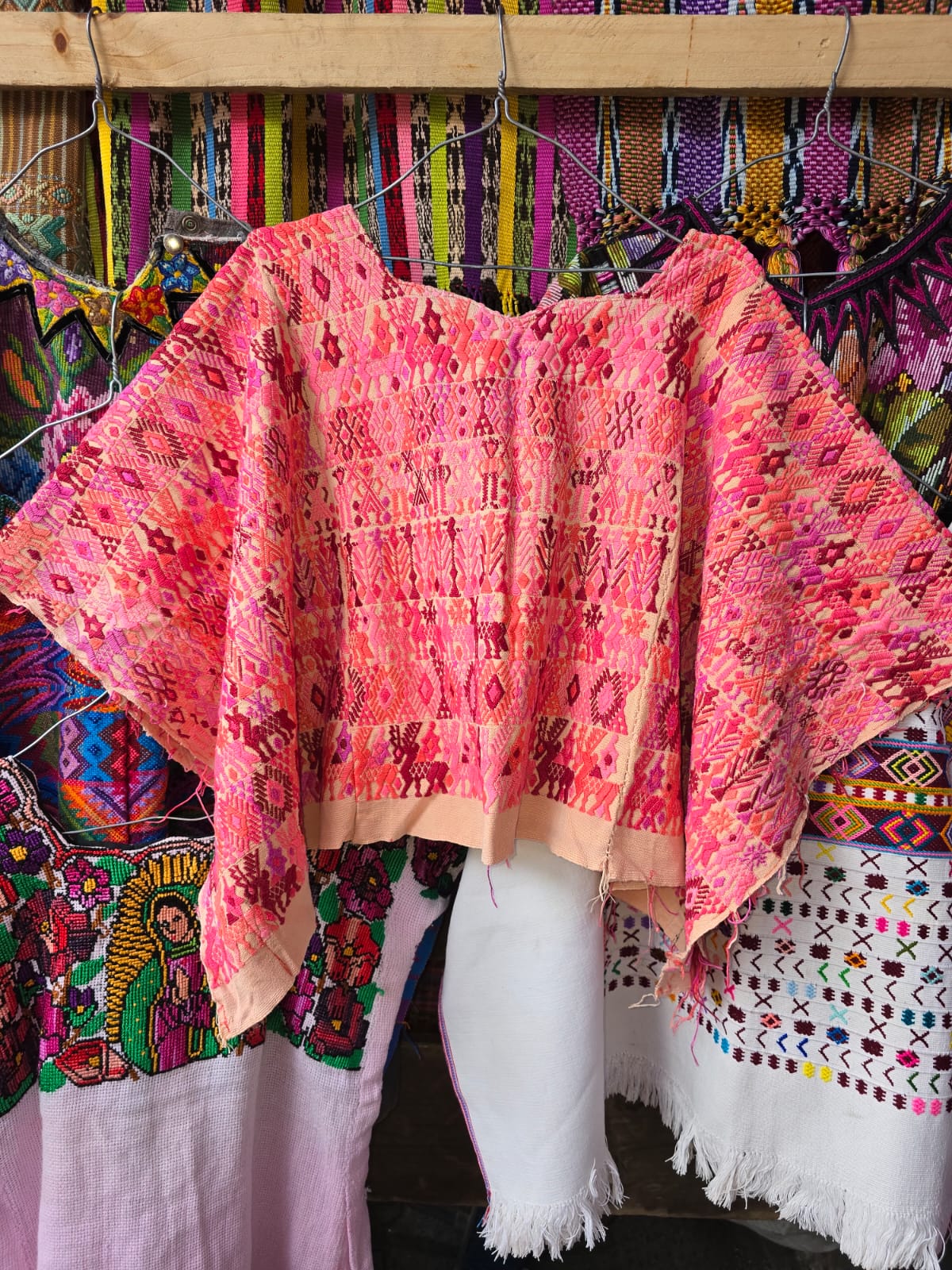 Pink Coban huipil (Reserved for Kru)