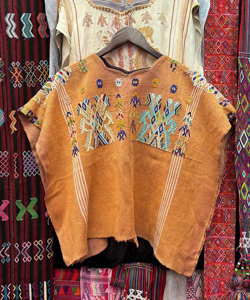 Caramel Chajul huipil for April