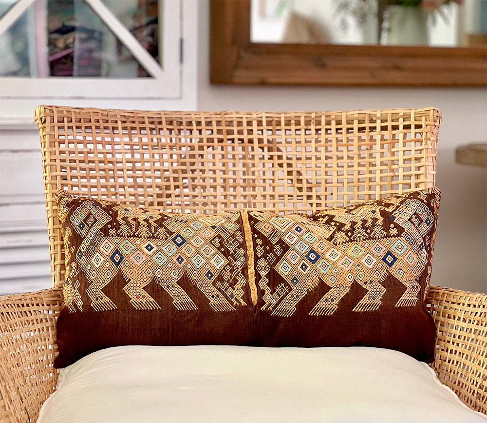 Brown Horse Nahuala Pillow