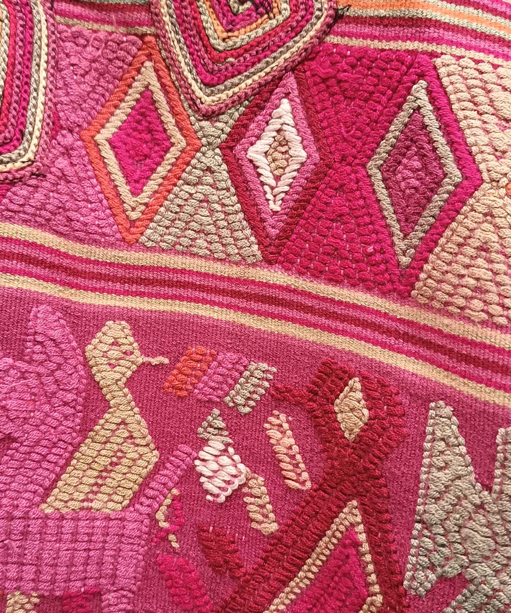 Hot pink Nebaj huipil