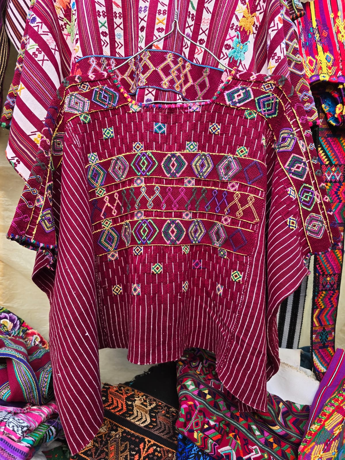 2 Colotenango Huipiles for Cam