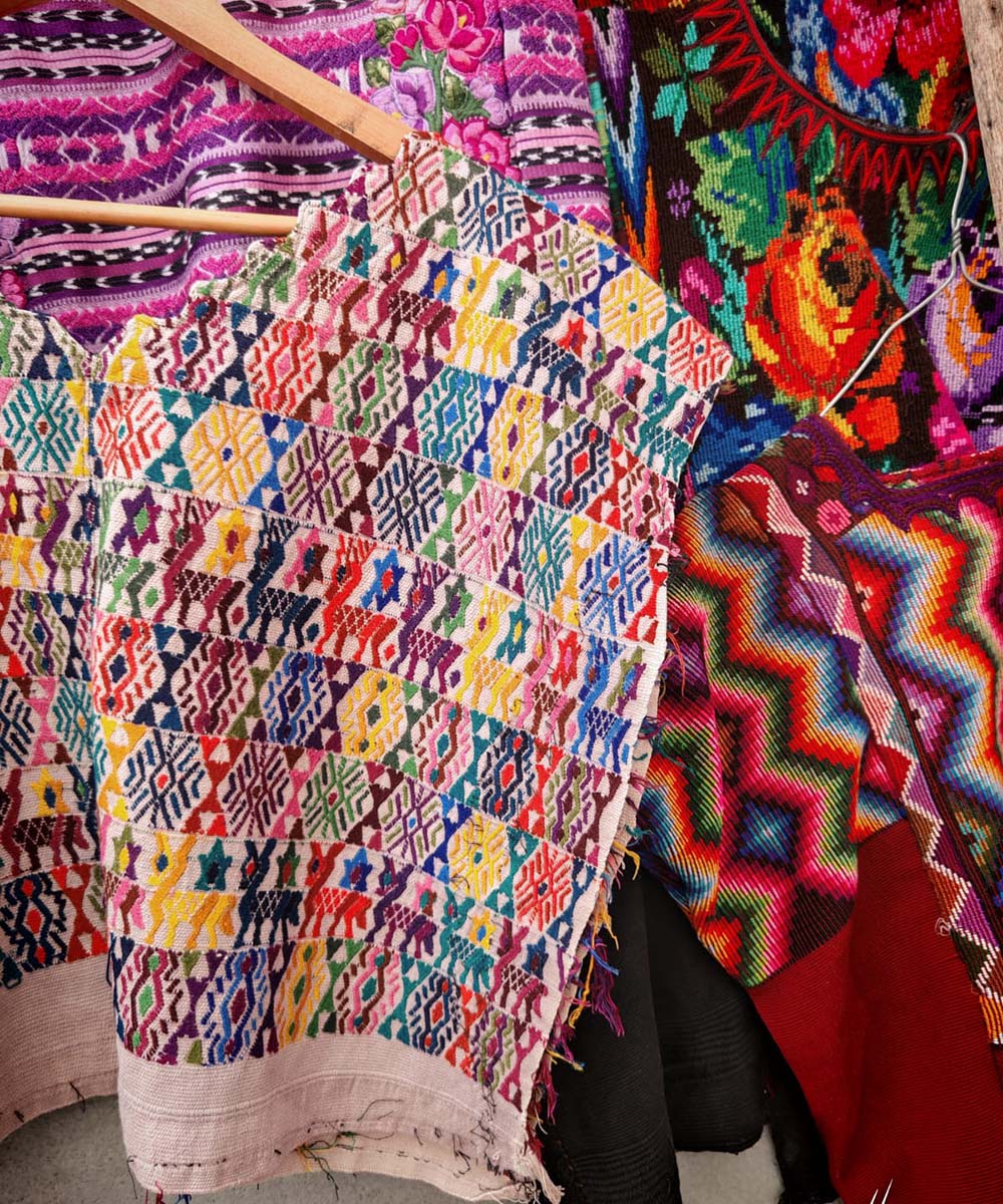 Colorful Coban huipil