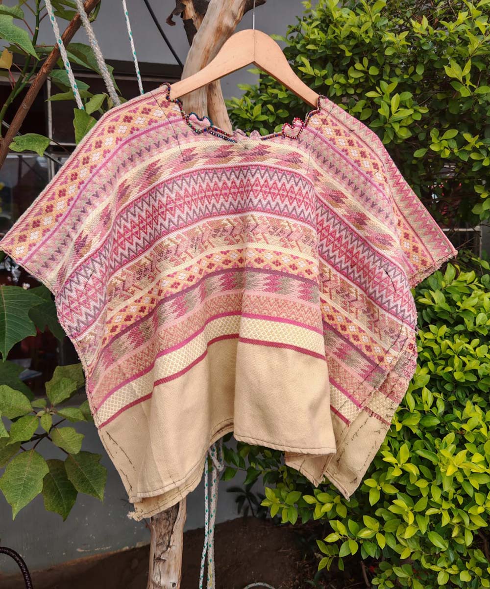 Pink and Primrose Comalapa Huipil