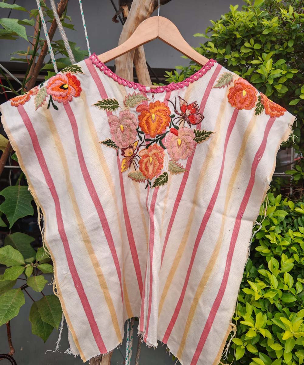 Pink and Primrose Santiago Huipil
