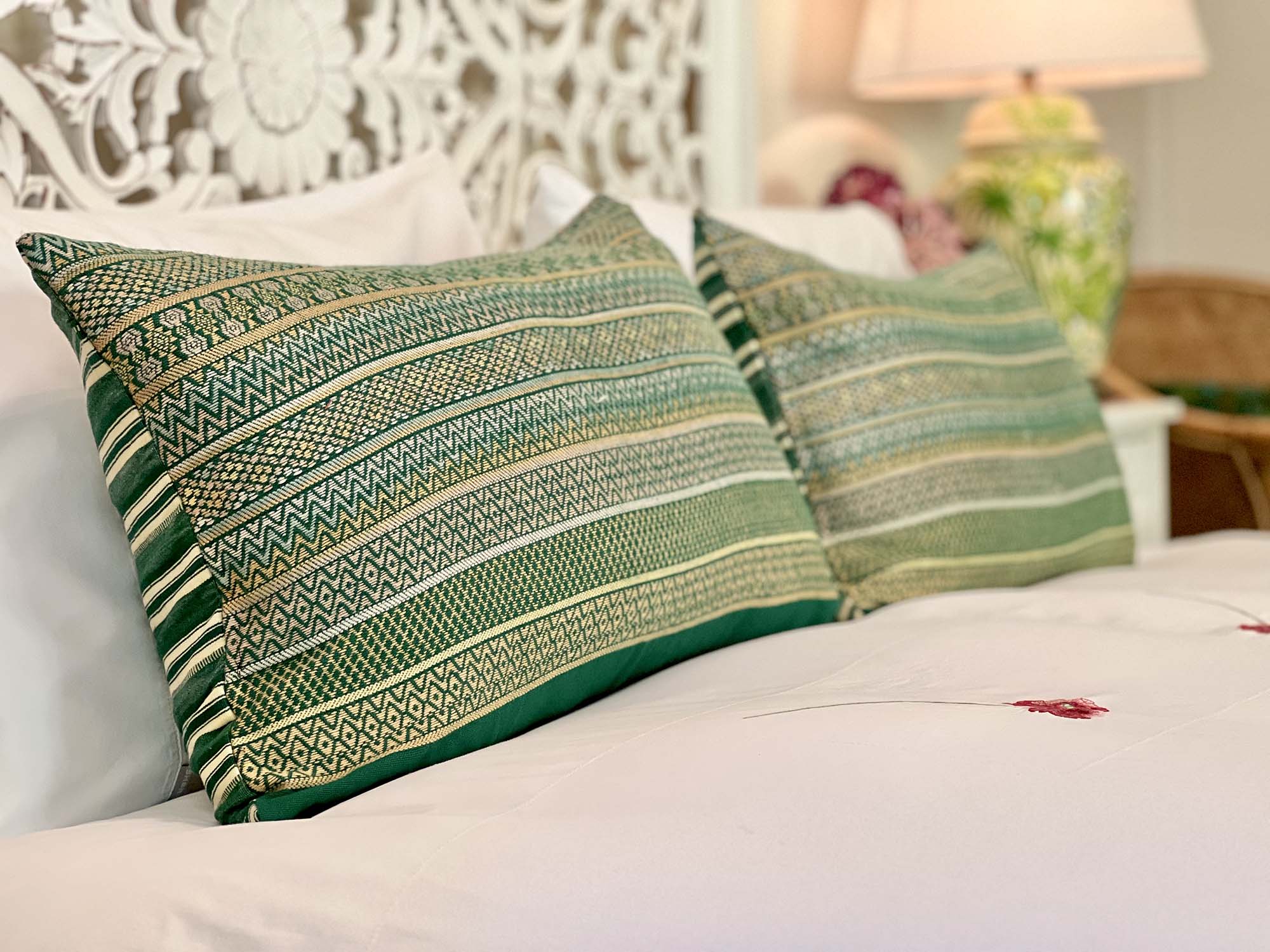Green Comalapa Pillow