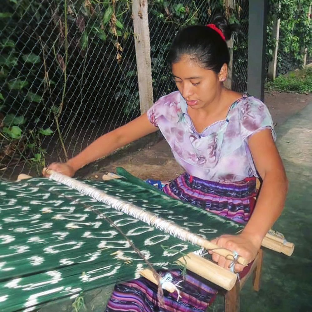 Guatemalan textile pillow