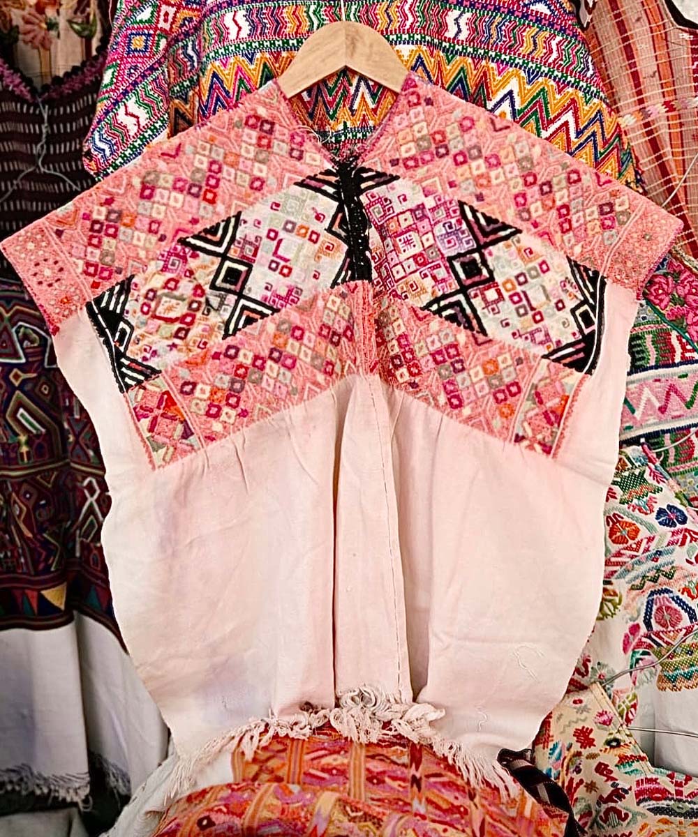 Fauna Huipil in Hot Pink main image 1