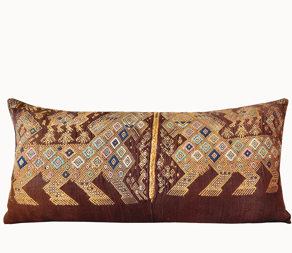 Brown Horse Nahuala Pillow