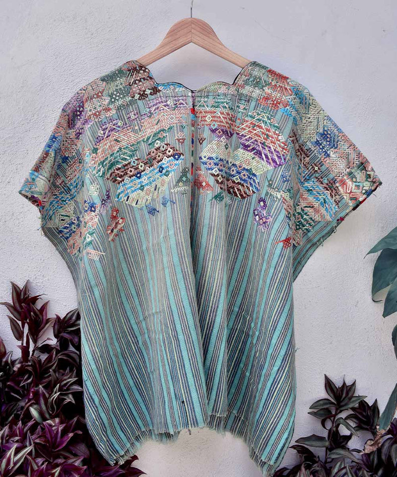 Vintage Guatemalan huipil textile