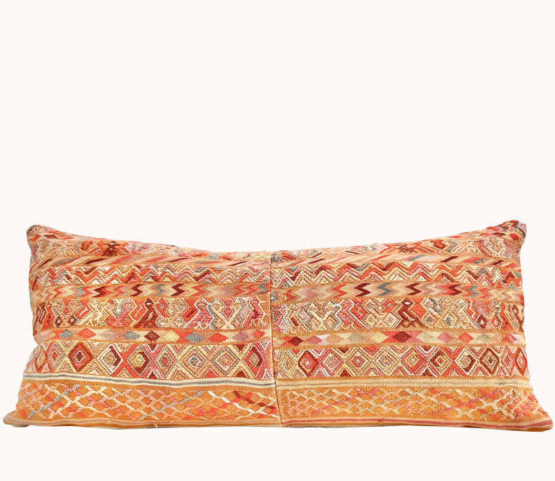 Sunset San Juan Cotzal lumbar pillow