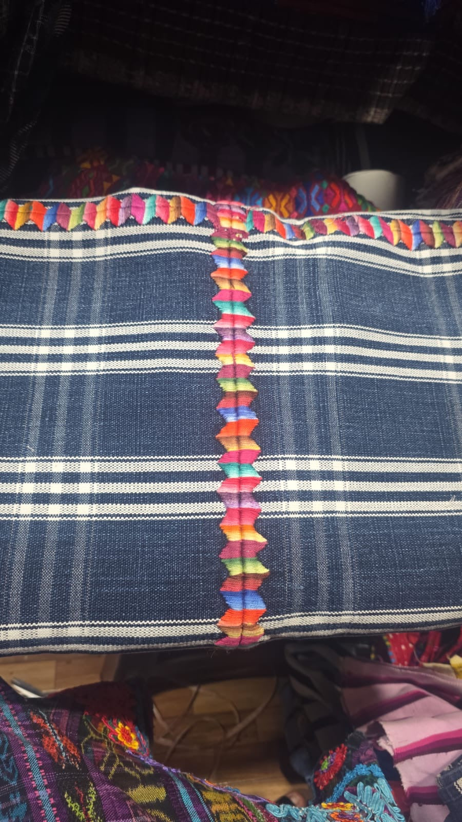 11 blue plaid cortes for Andrea