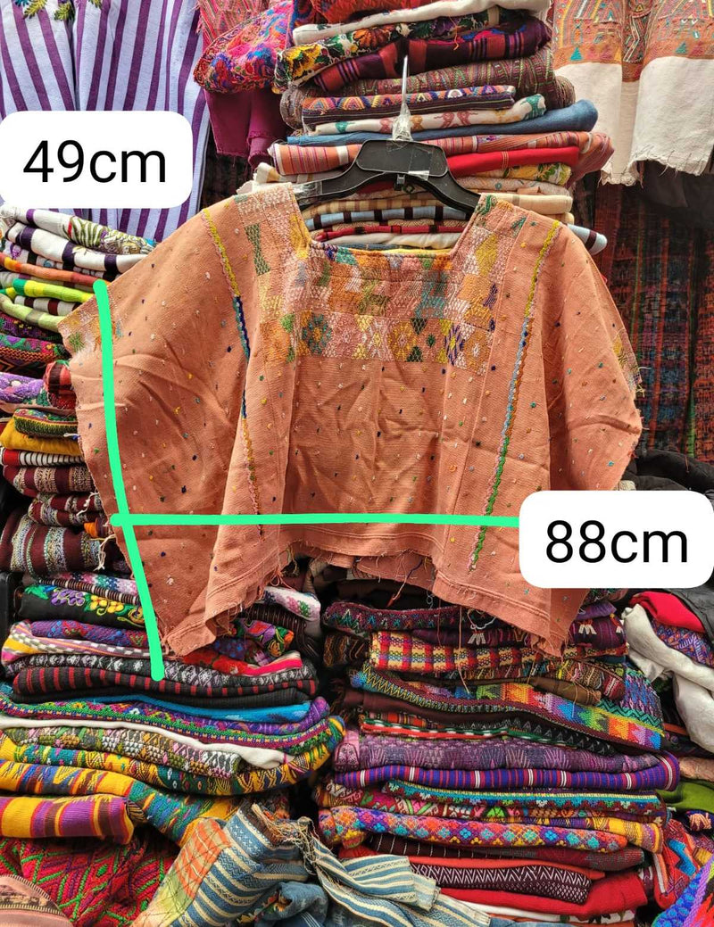 Coral Coban huipil #3-42