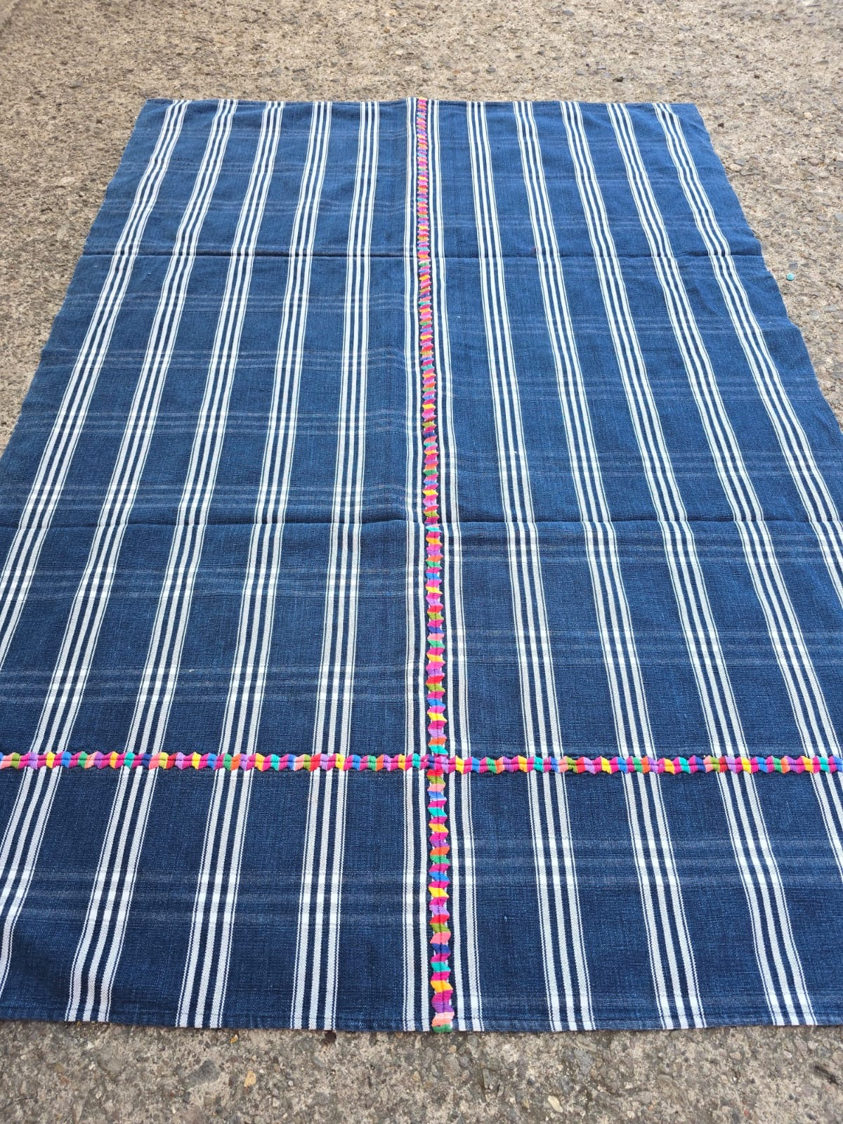 11 blue plaid cortes for Andrea