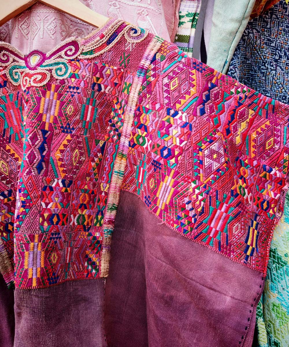 Chichi huipil in Mulberry