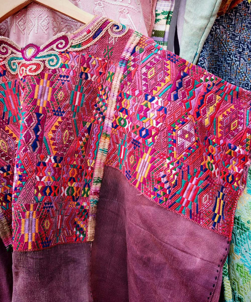 Chichi huipil in Mulberry
