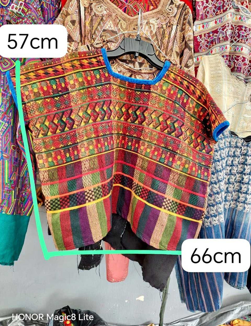 Warm toned Comalapa huipil #5-353