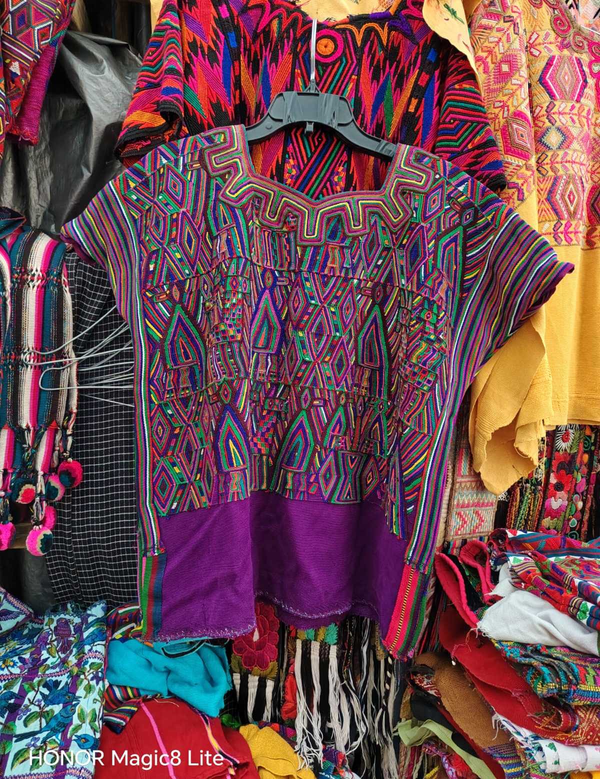 Royal purple Nebaj huipil #4-170