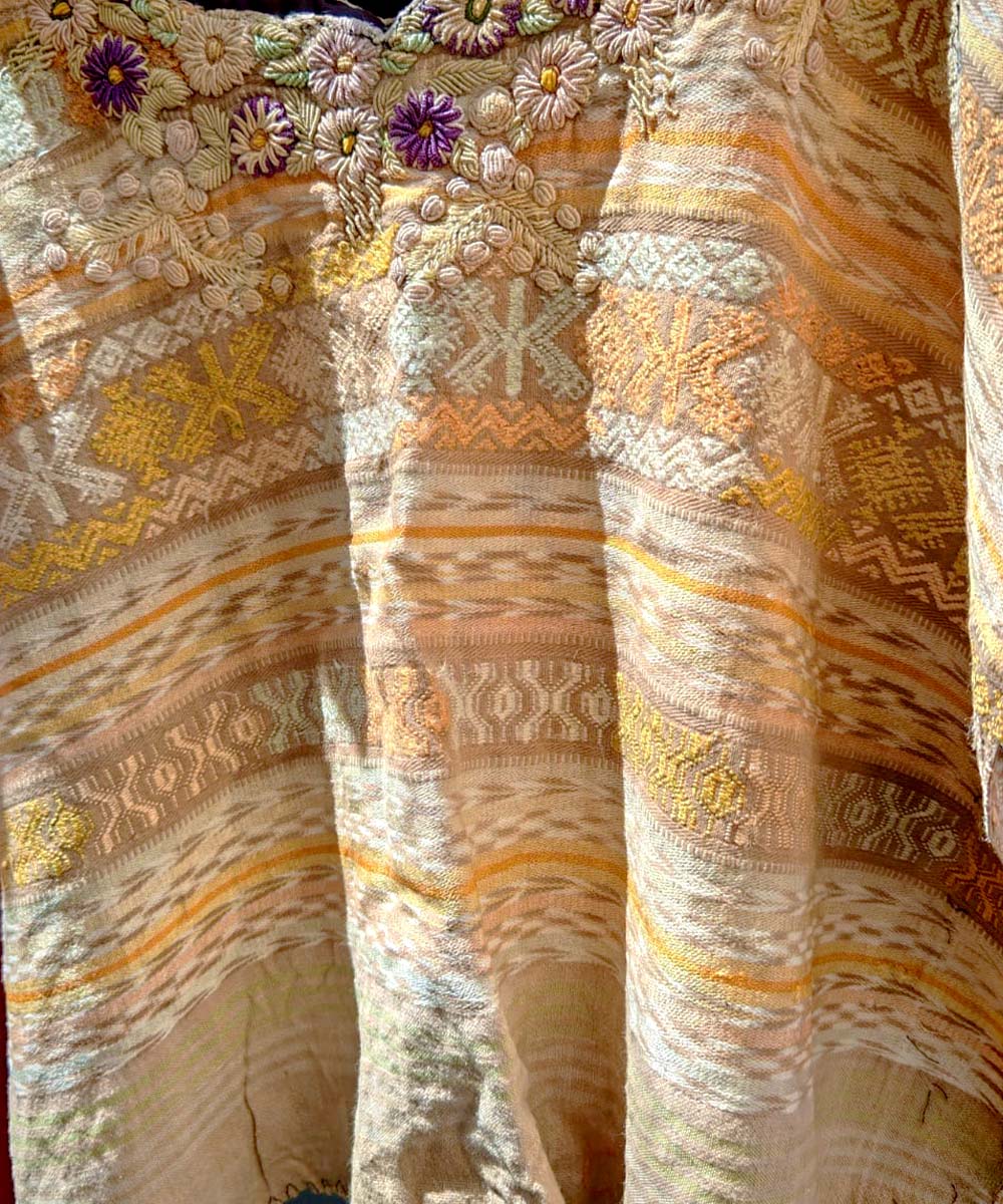 Embroidered Vintage Guatemalan huipil