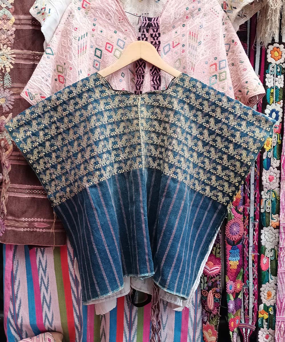 Embroidered Guatemalan huipil | Vintage textile