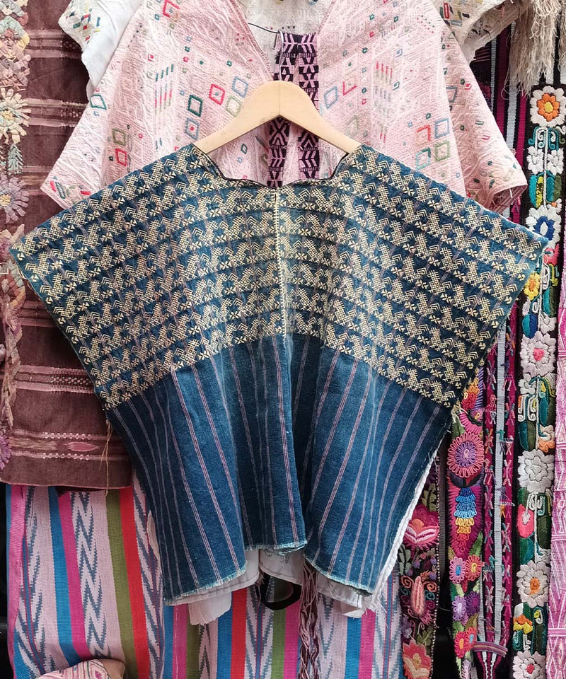 Embroidered Guatemalan huipil | Vintage textile