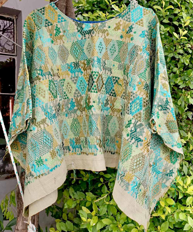 Vintage Guatemalan huipil textile