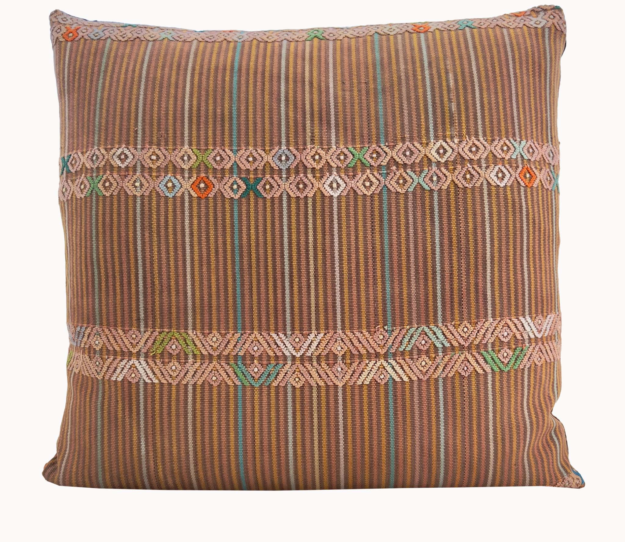 2 in 1 Pillow - Aguacatan & Ikat