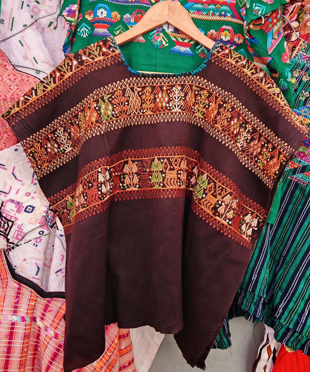 Brown Santa Catarina huipil