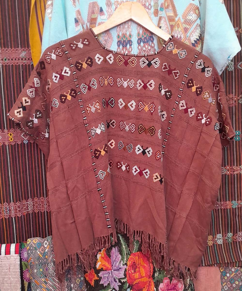 Brown San Lucas Toliman huipil