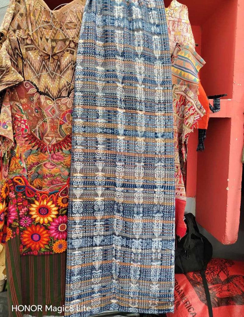 Indigo and brown Santiago corte #5-186