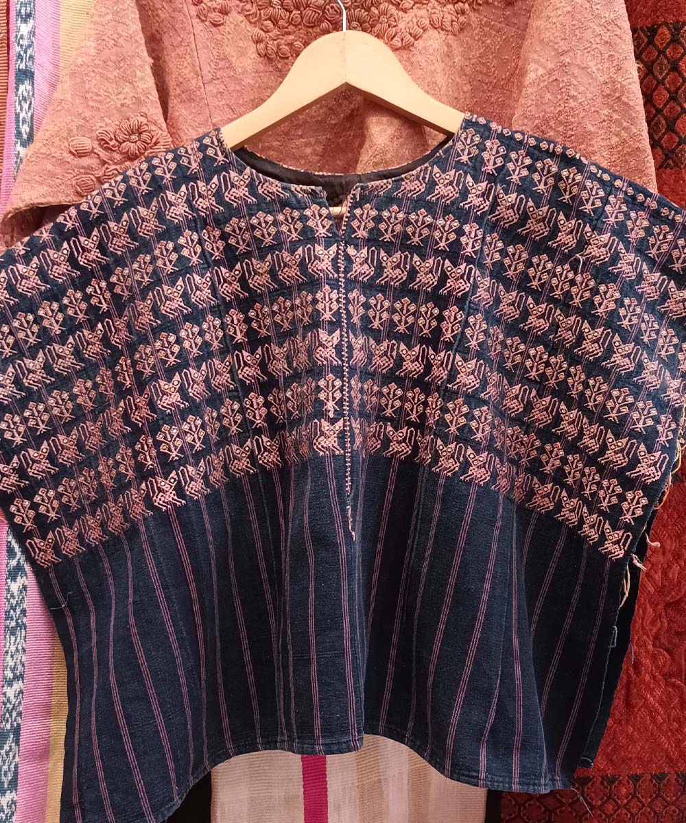 Embroidered Vintage Guatemalan huipil textile