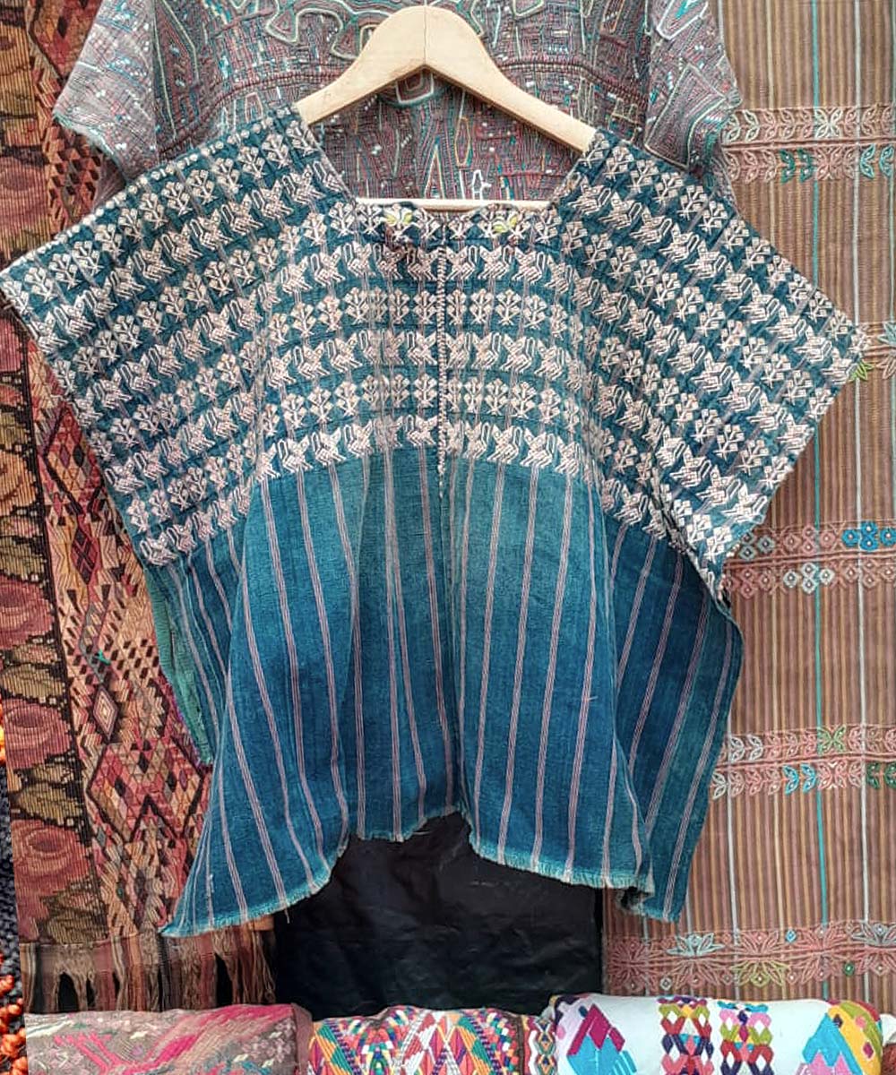 Embroidered Guatemalan huipil | Vintage textile