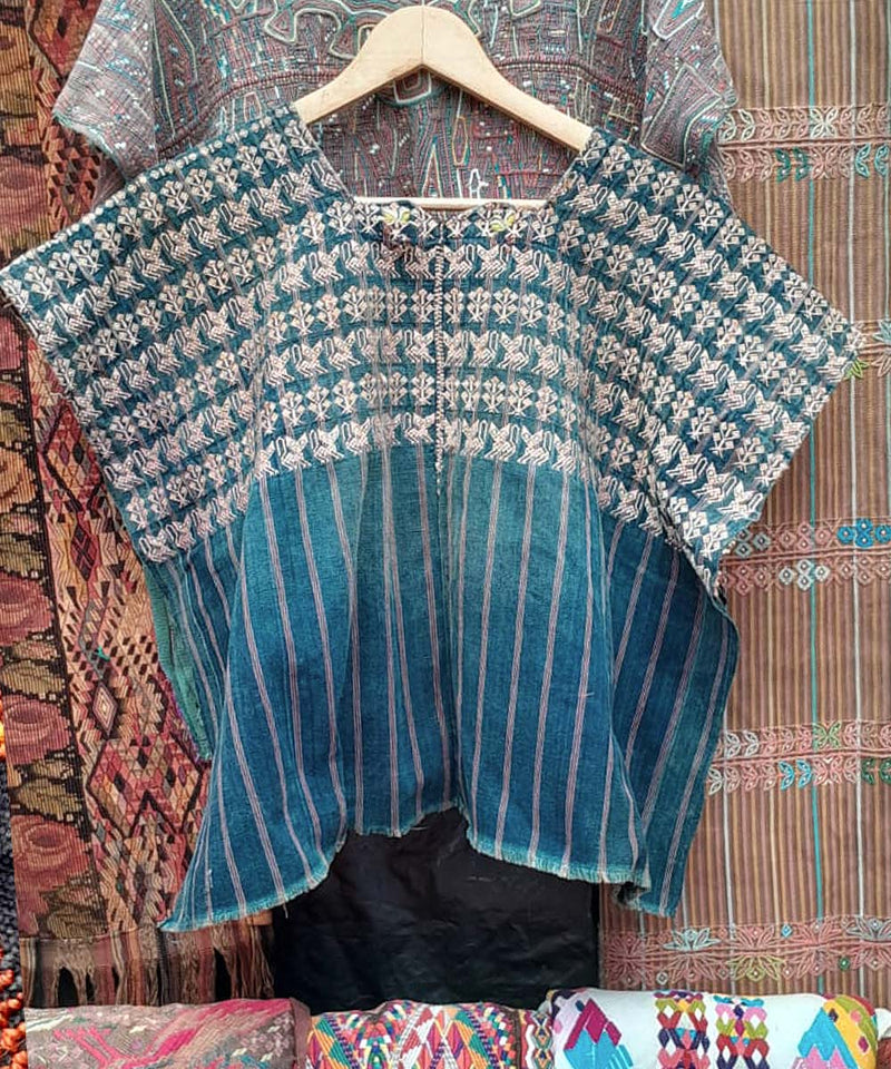 Embroidered Guatemalan huipil | Vintage textile